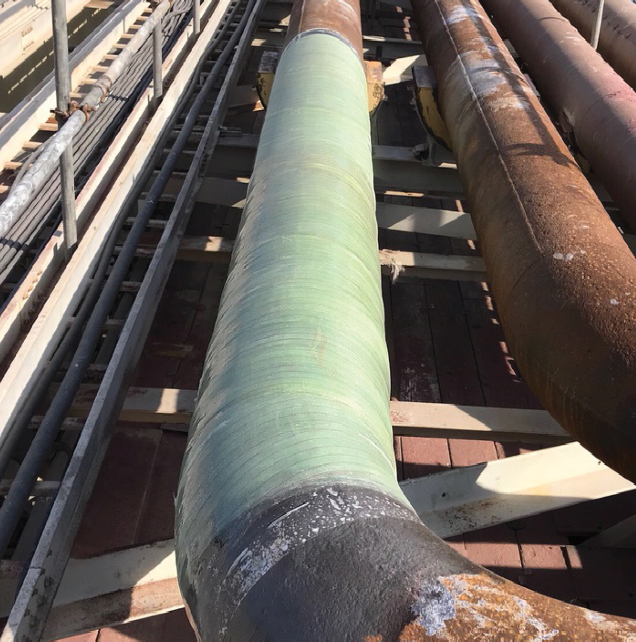 18” Propane Liquid export Pipeline with severe external pitting and pin holes