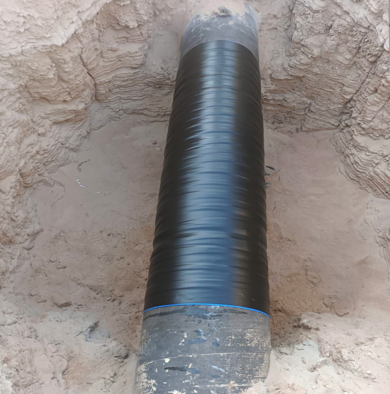 18” Gasline External Corrosion Pipeline
Reinforcement using CS Composite
Wrapping and Viscotaq Coating
